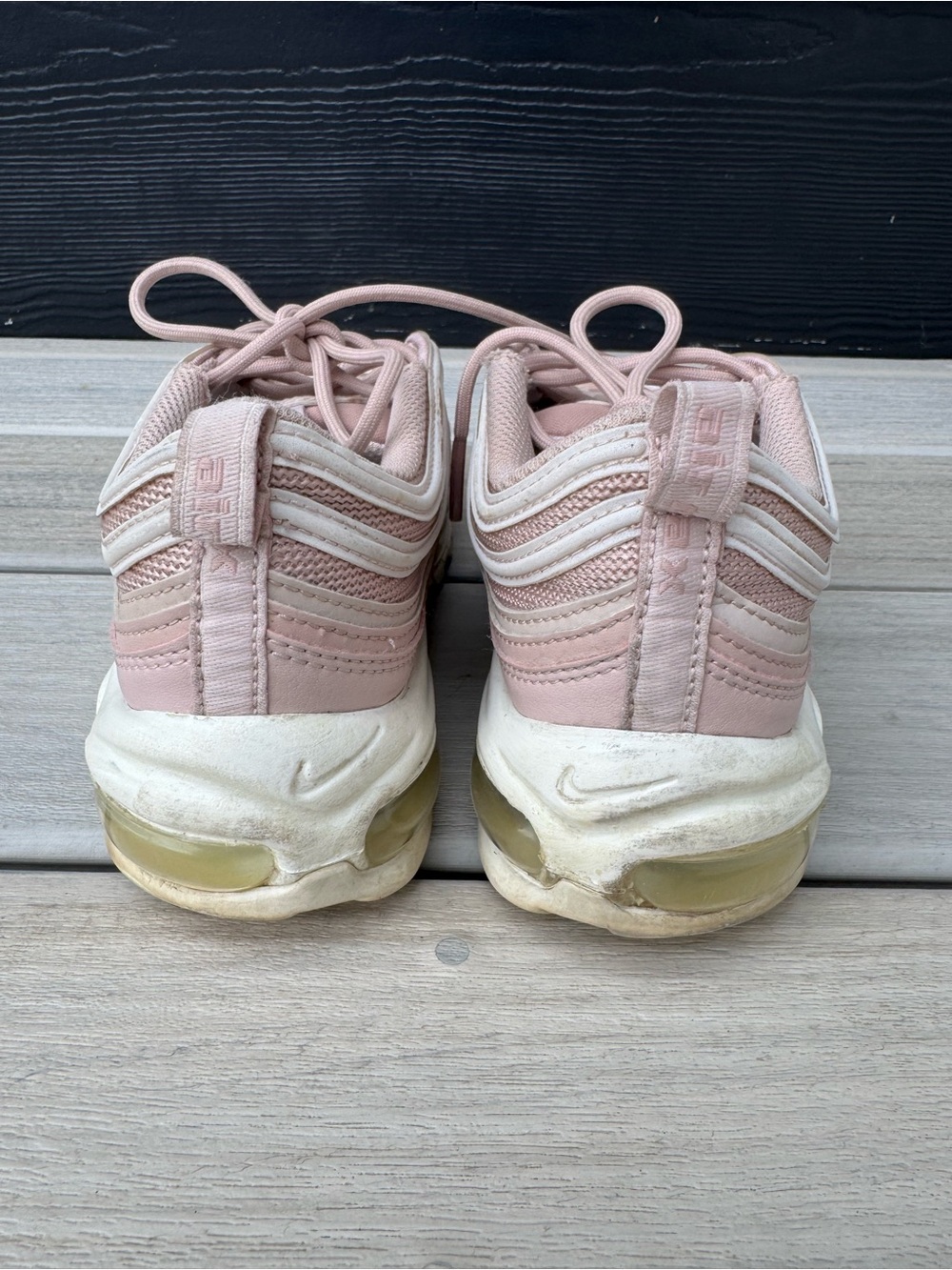 Nike Women’s Air Max 97 in Light Pink and White - Picture 5 of 8